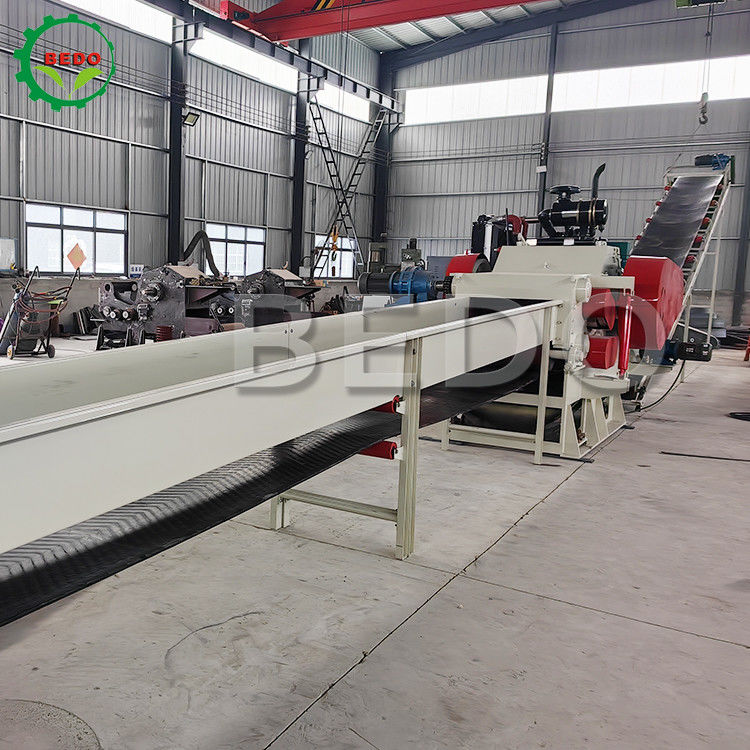 8500kg Diesel Powered Wood Tree Chipping Machine Customizable Color for Professional Use