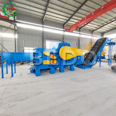 25-35mm Chip Heavy Duty Commercial Wood Chipper Machine Μεγάλης χωρητικότητας Τυμπάνιο Τυποποιητή