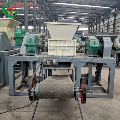 Δίδυμος άξονας παλέτες ελαστικά χρώμα Bucket Shredder με ξυλό ατσάλι
