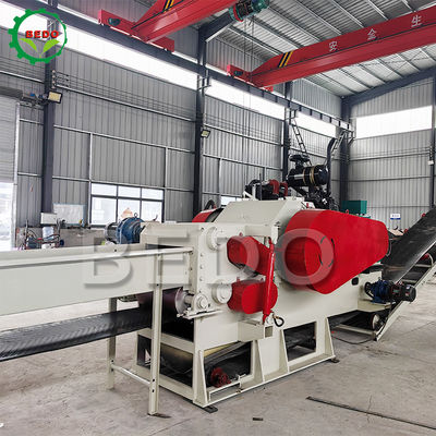 Palm EFB Empty Fruit Bunch Shredder Wood Chipper Machine Diesel Engine 110KW for Biomass Power Plant