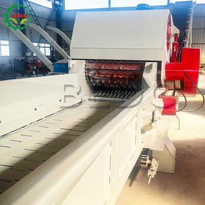 Μηχάνημα Τεμαχισμού Ξύλου 235HP Κύρια Ισχύς, Είσοδος 700*400mm, 2 λεπίδες για τεμαχισμό ξύλου βαρέως τύπου