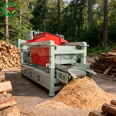 Μηχανή ξυρίσματος 4 kw Running Power 400kg/h Χωρητικότητα χαλύβδινου πλαισίου Ανθεκτικό εξοπλισμό επεξεργασίας ξύλου