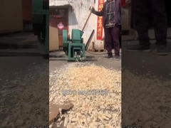 Μεγάλη χωρητικότητα ξύλο ξύλο ξυλοτριφομηχανή αυτόματη ξύλο ξυλοτριφομηχανή